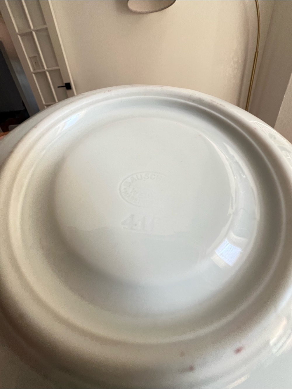 Vintage Bauscher Weiden Café Brûlot Diabolique Saucers - Set of 2 - Picture 3 of 3